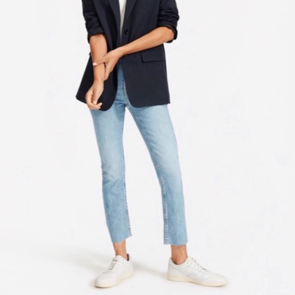 Everlane The Cheeky Jean Raw Hem Size 26